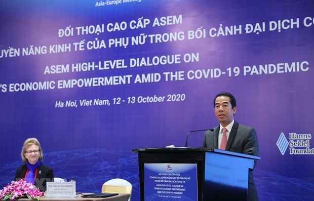 Vietnam attends ASEM High-level Dialogue on Women's Economic Empowerment amid the COVID-19 Pandemic (Photo: VNA)