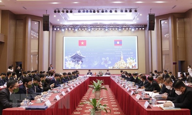  The 12th security co-operation conference between Vietnam and Laos (Photo:VNA)