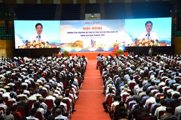 1200 Bí thư Chi bộ Khu dân cư ở Đà Nẵng lần đầu được thông tin chuyên đề