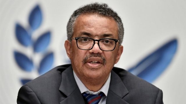 Tổng giám đốc WHO Tedros Adhanom Ghebreyesus. Ảnh: BBC.