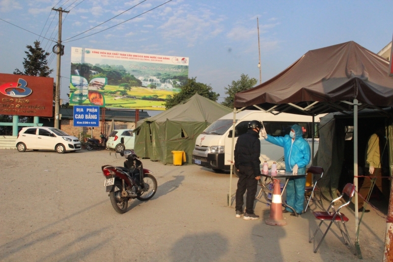 Cao Bằng dừng toàn bộ trạm kiểm dịch y tế liên ngành phòng, chống Covid-19