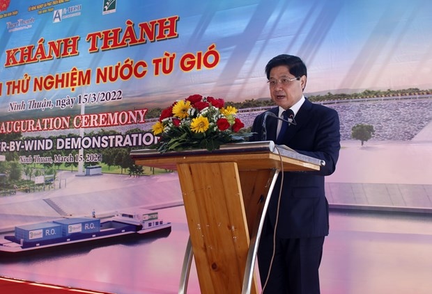 water-by-wind demonstration model unveiled in ninh thuan picture 1