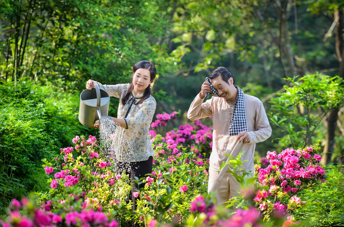 Anh tinh cam dep nhu mo cua Dam hang, thanh binh loi ve mien hoa hinh anh 11