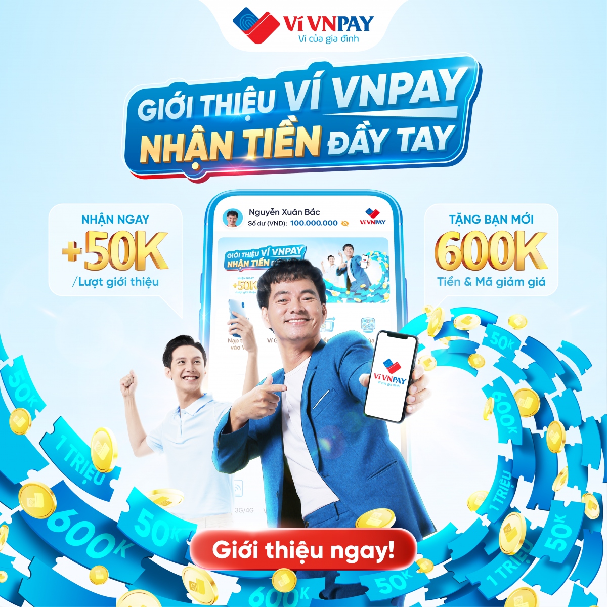 vi vnpay nguoi moi 600.000 dong, nguoi quen thuong 2,5 trieu moi tuan hinh anh 2