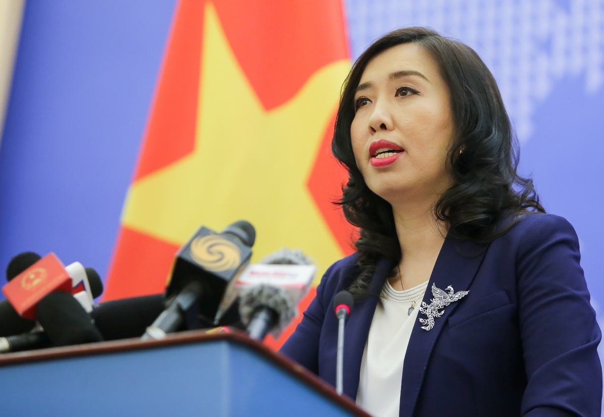 Spokesperson of the Vietnamese Ministry of Foreign Affairs Le Thi Thu Hang