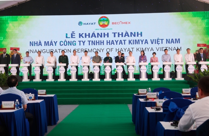 turkey-invested baby diaper factory inaugurated in binh phuoc picture 1
