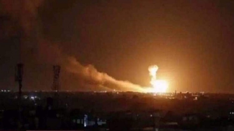 Vụ tấn công tên lửa của Iran nhằm vào khu vực miền Bắc Iraq. Ảnh: Press TV