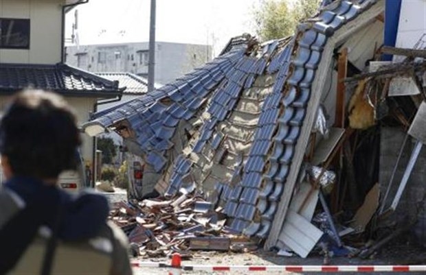 no vietnamese reported dead or injured in japan earthquake picture 1