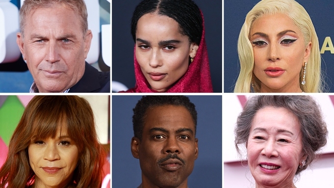 Kevin Costner, Lady Gaga, Youn Yuh Jung, Rosie Perez, Chris Rock và Zoë Kravitz sẽ trao giải Oscar 2022. 