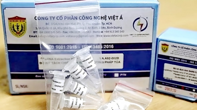 Kít xét nghiệm Covid-19 của Công ty CP công nghệ Việt Á dính nhiều lùm xùm thời gian qua.