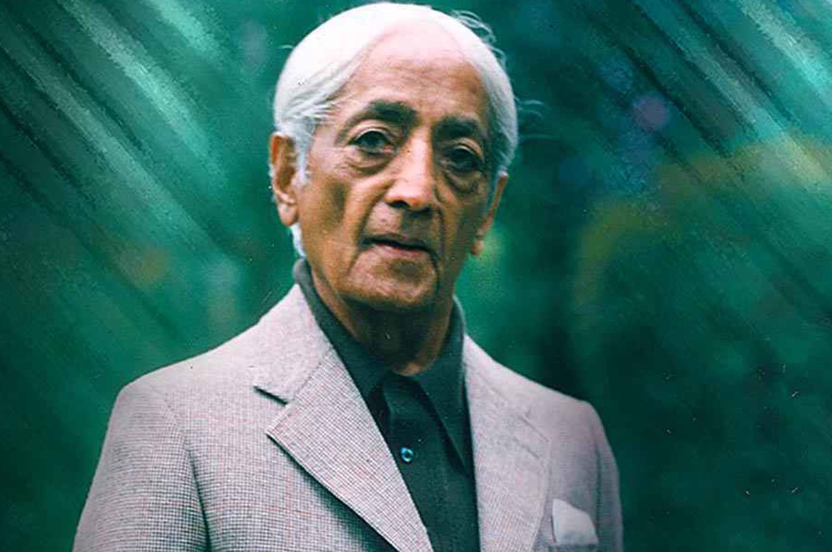 Krishnamurti. 