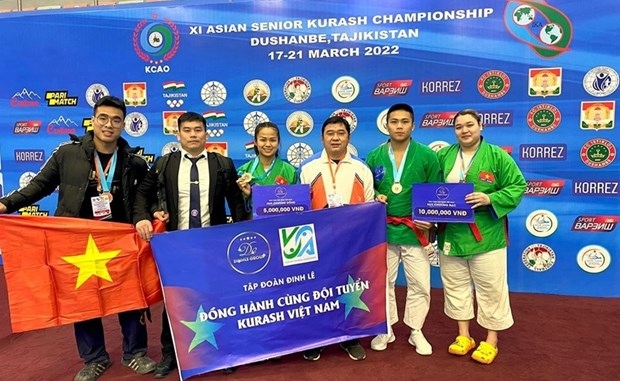 vietnam wins four medals at asian kurash championship picture 1