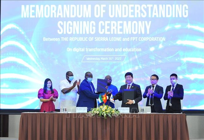 Vietnam helps spur digital transformation in Sierra Leone