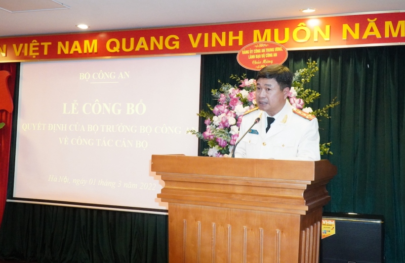 Bộ trưởng Bộ Công an đã có Quyết định điều động Đại tá Lê Minh Hà, Phó Cục trưởng Cục B03 đến nhận công tác tại Cơ quan UBKT Đảng ủy Công an Trung ương để thực hiện quy trình bầu Ủy viên, Phó Chủ nhiệm Thường trực UBKT Đảng ủy Công an Trung ương, nhiệm kỳ 2020-2025. (Ảnh: CAND)