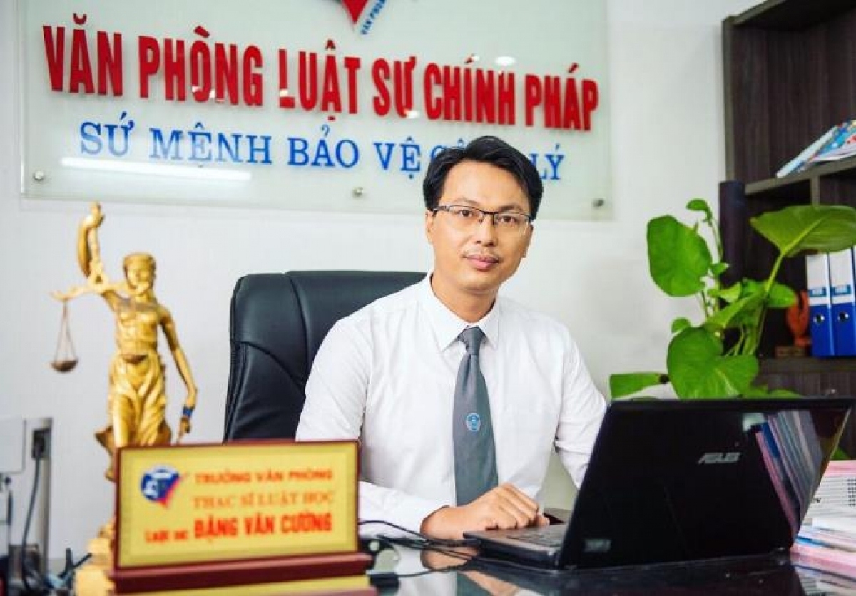 Luật sư Đặng Văn Cường - Trưởng VP luật sư Chính Pháp, đoàn luật sư TP Hà Nội