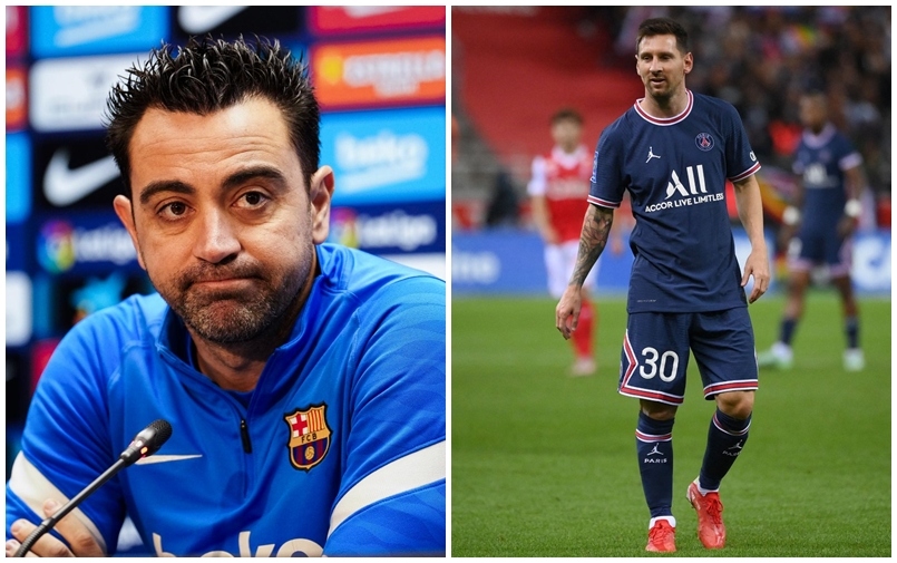 hlv xavi moi goi lionel messi tro lai barca hinh anh 1