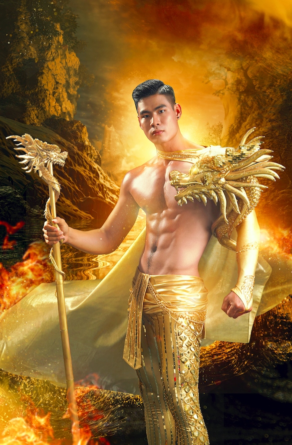 vietnamese national costume for mister global 2022 unveiled picture 1