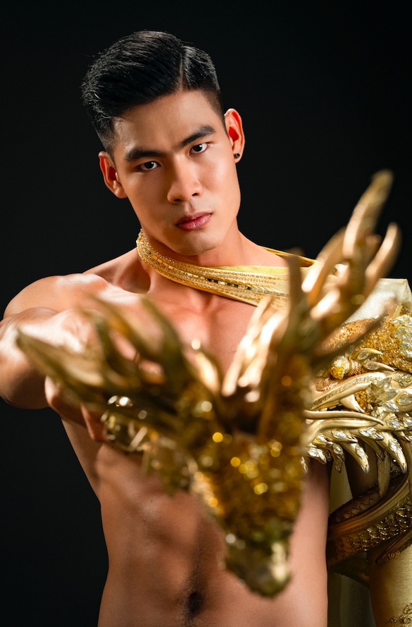 vietnamese national costume for mister global 2022 unveiled picture 2
