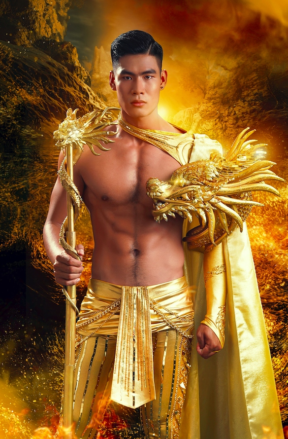 vietnamese national costume for mister global 2022 unveiled picture 3
