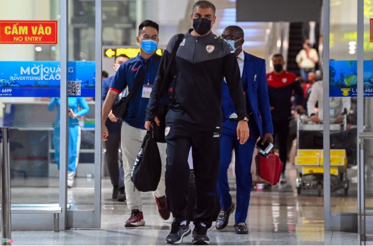 oman players arrive for world cup qualifier against hosts vietnam picture 1