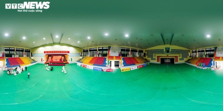 hanoi sport gymnasium taking shape for sea games 31 picture 1