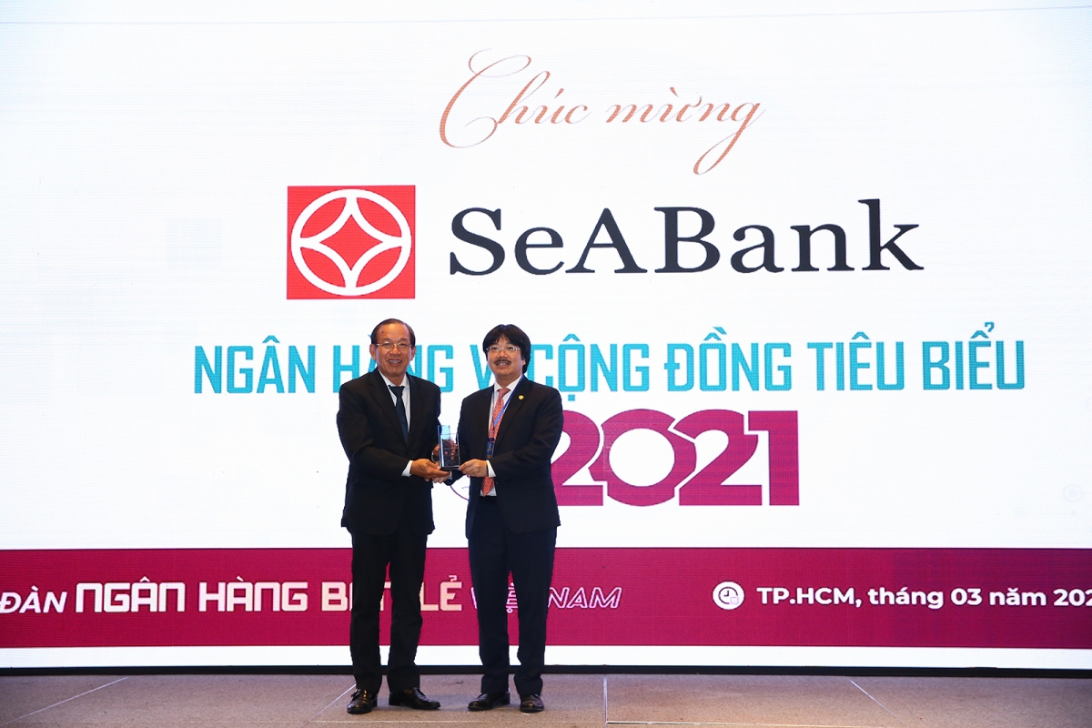 seabank duoc vinh danh 2 giai thuong ngan hang viet nam tieu bieu 2021 hinh anh 2