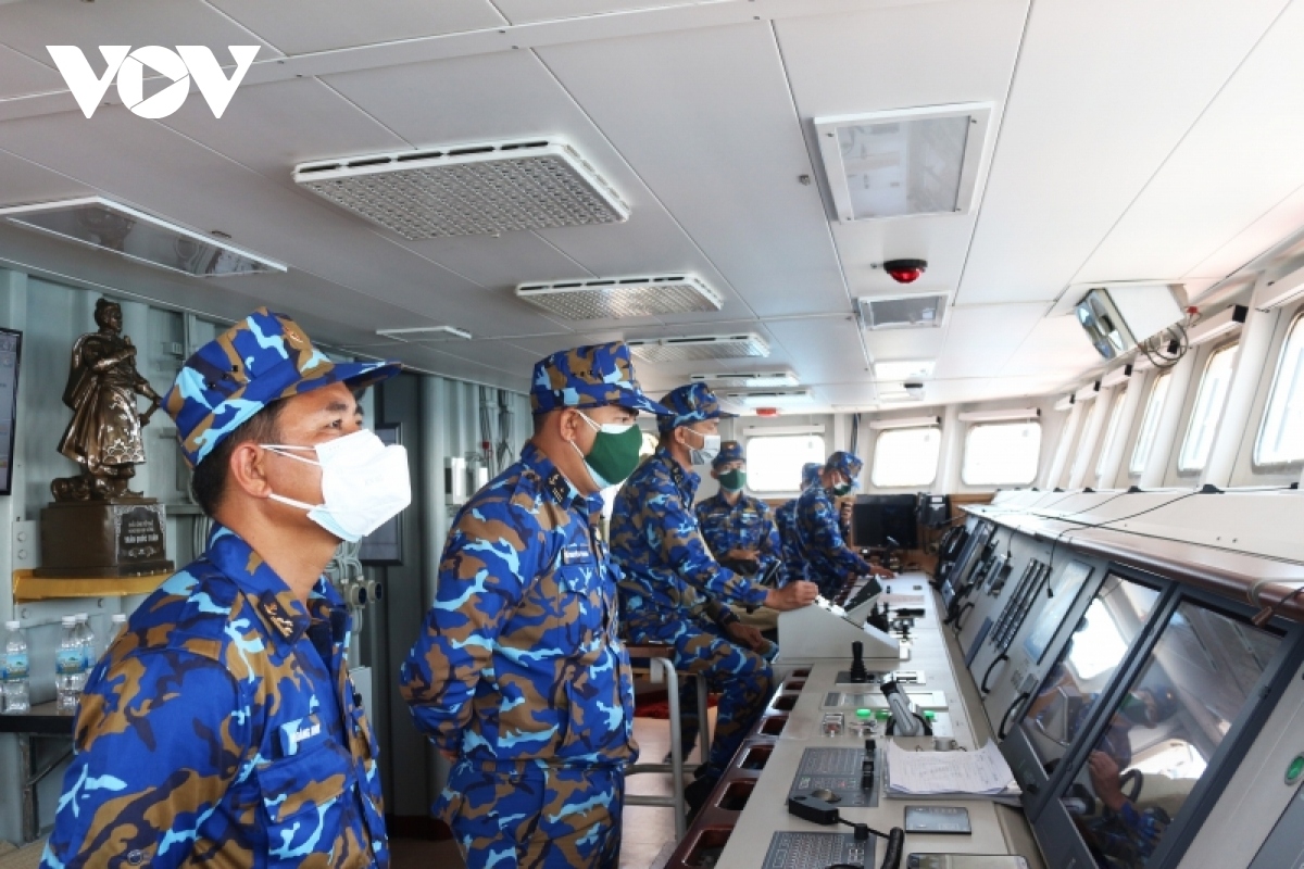 vietnam, france navies perform join exercise at sea picture 1