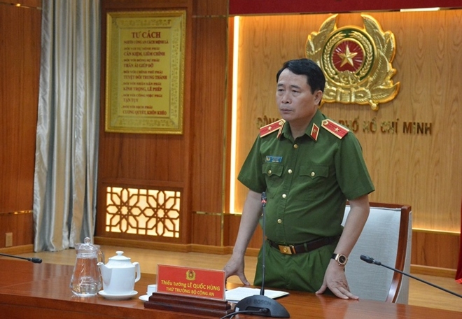 Chủ tịch nước quyết định thăng cấp bậc hàm từ Thiếu tướng lên Trung tướng với Thứ trưởng Bộ Công an Lê Quốc Hùng từ ngày 1/3/2022./.
