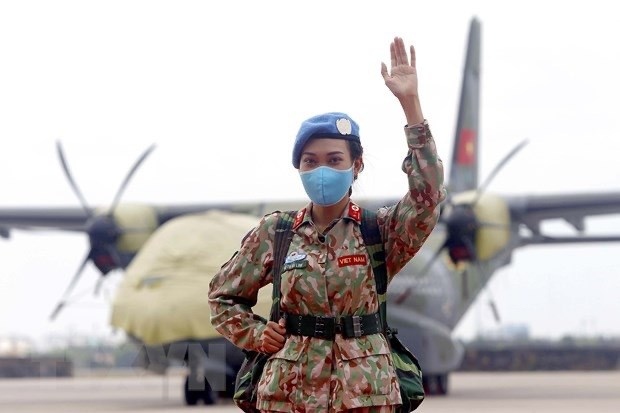 The ratio of women in the Vietnamese peacekeeping forces has steadily increased. (Photo: VNA)