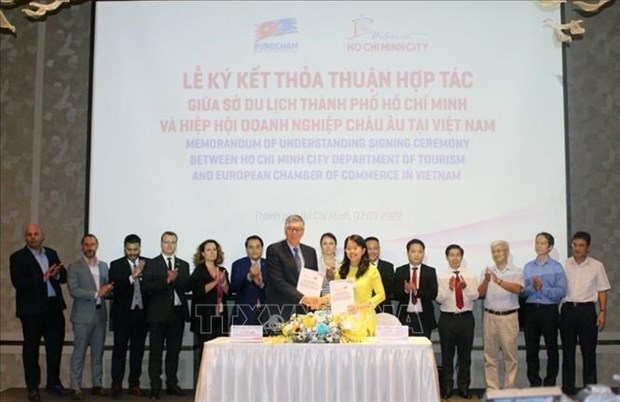 hcm city shakes hands with eurocham, viags to promote tourism development picture 1