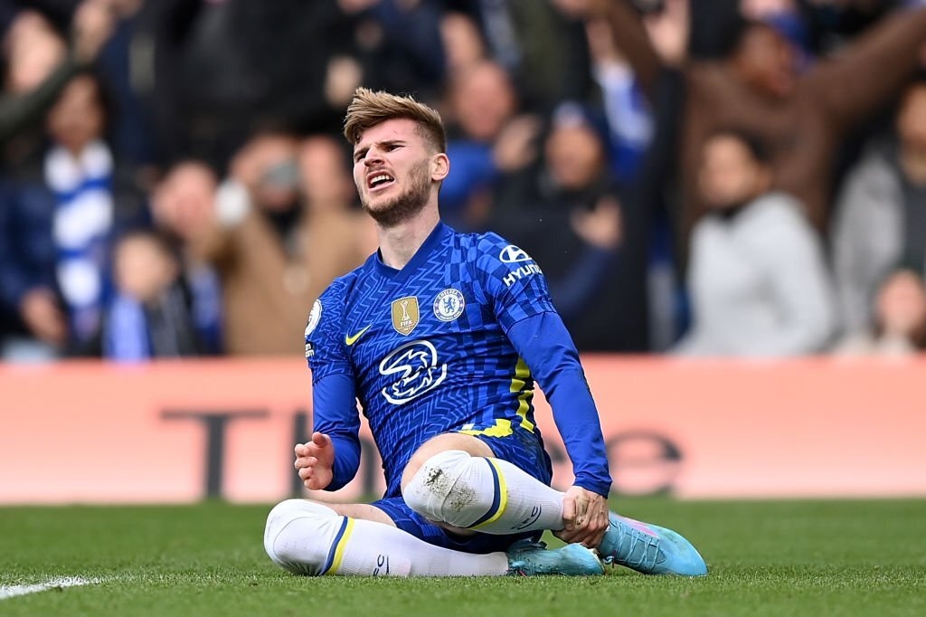 Werner thi đấu xông xáo nhưng không hiệu quả đã bị thay thế bởi Lukaku. Kovacic cũng vào sân thay Mount. (Ảnh: Getty).