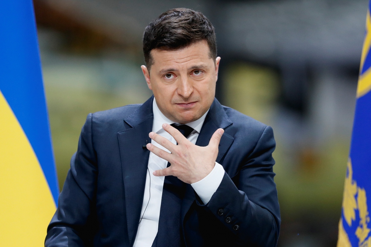 Tổng thống Ukraine Zelensky. Ảnh: Reuters