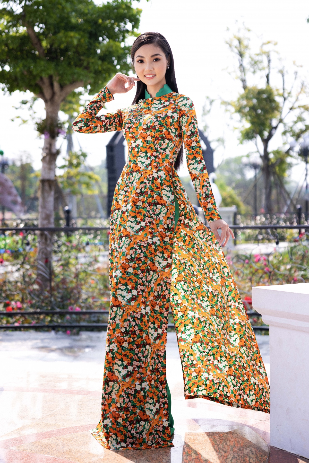 top 64 miss world vietnam 2022 khoe sac rang ro trong ta ao dai truoc them chung ket hinh anh 2