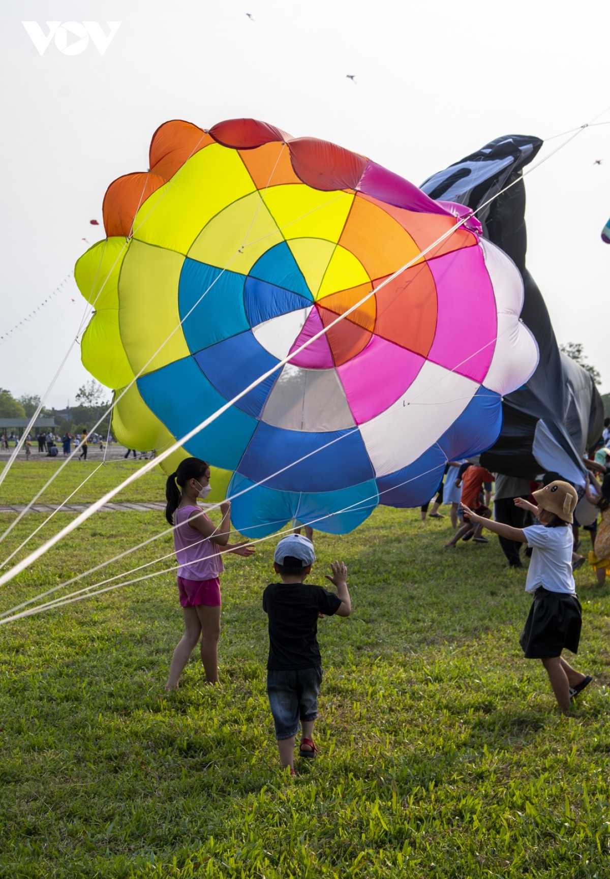 kites flying high in the sky in central vietnam picture 5