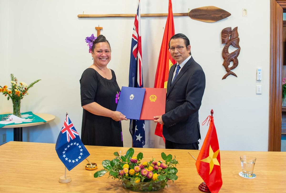 vietnam, cook islands establish diplomatic ties picture 1