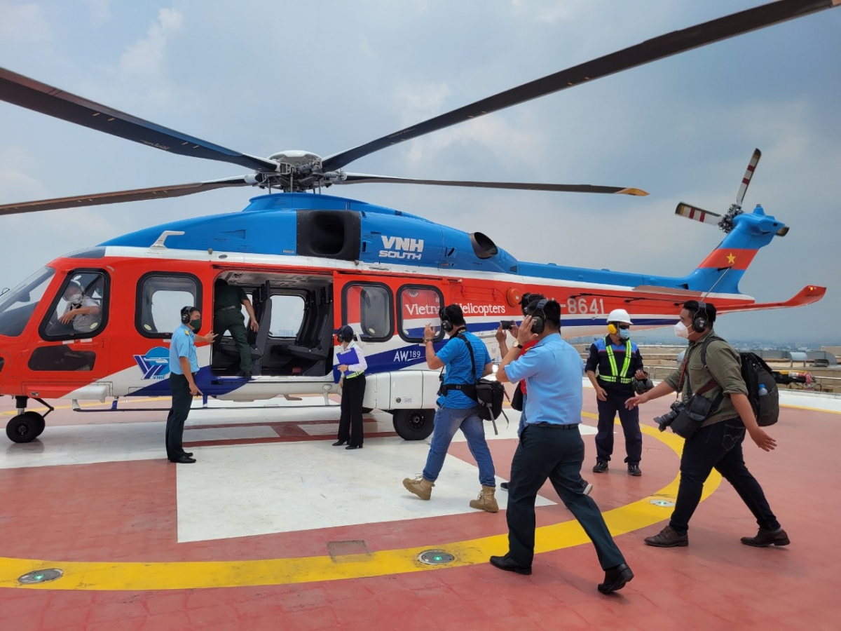 A pilot flight for the service has been operated on April 12 (Photo: Ho Chi Minh City's Department of Tourism)