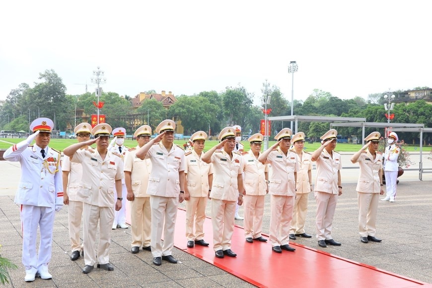 lanh dao Dang, nha nuoc vao lang vieng chu tich ho chi minh hinh anh 7