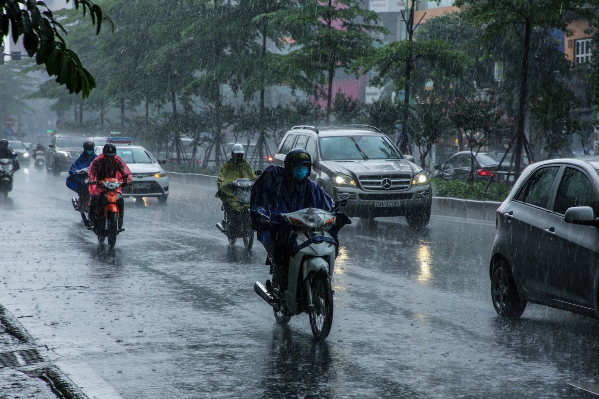 thoi tiet ngay 20 4 bac bo co mua rai rac, sang som va dem troi lanh hinh anh 1