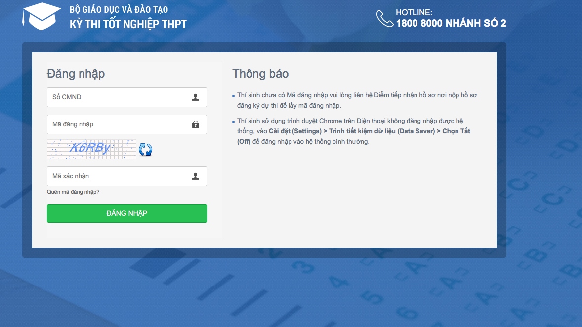 Thí sinh đăng ký dự thi tốt nghiệp THPT 2022 bằng hình thức trực tuyến (ảnh minh họa)