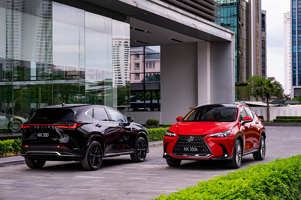 Bộ đôi Lexus NX 2022.