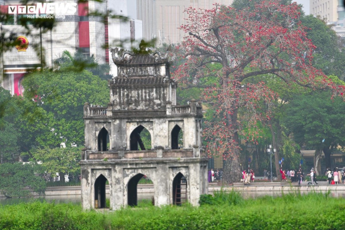 hanoi coated with charming look during leaf changing season picture 10