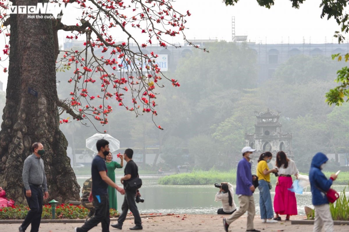 hanoi coated with charming look during leaf changing season picture 9