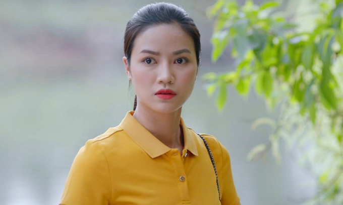 Diễn viên trẻ Anh Đào.