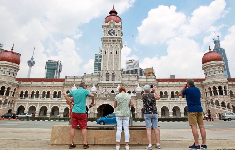 Quảng trường Độc lập Mederka nổi tiếng ở thủ đô Kuala Lumpur, Malaysia. (Ảnh: Norafifi Ehsan/The Star)