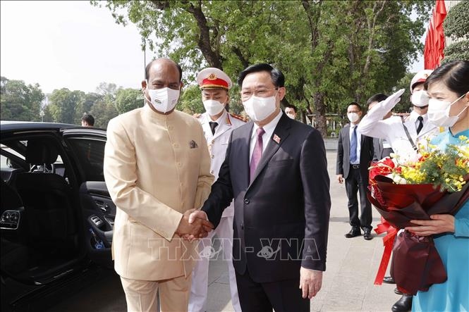 na chairman receives indian lower house speaker picture 2 na chairman receives indian lower house speaker picture 2