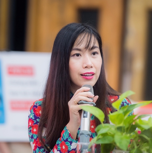 Bà Nguyễn Phương Linh, Viện trưởng Viện Nghiên cứu Quản lý phát triển bền vững.