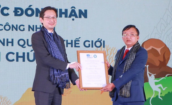 nui chua receives unesco world biosphere reserve certificate picture 1