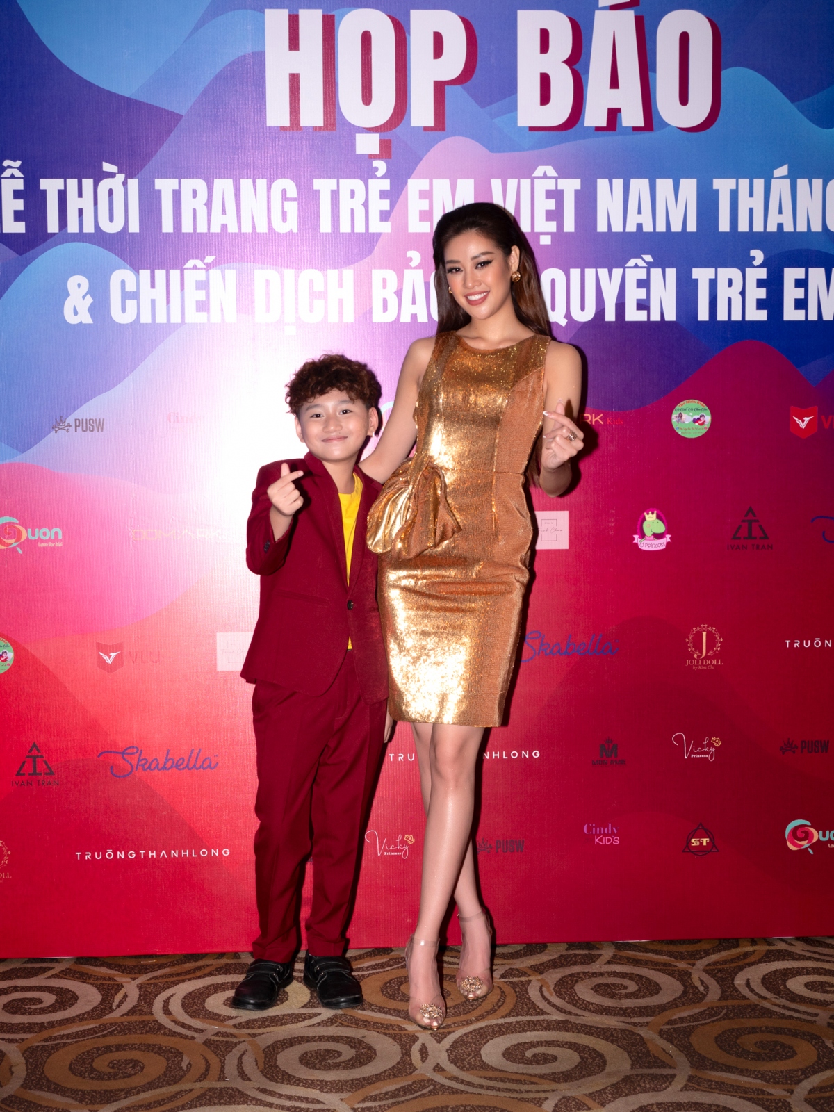 thuy diem, huong giang trinh dien tai tuan le thoi trang tre em viet nam 2022 hinh anh 1