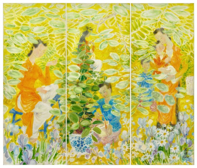  figures in a garden auctioned for us 2.3 million in hong kong picture 1