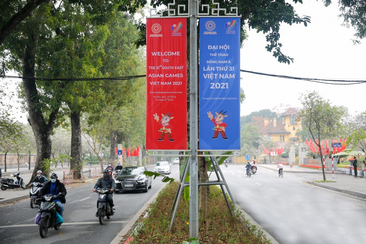 hanoi thoroughly decorated ahead of sea games 31 picture 6